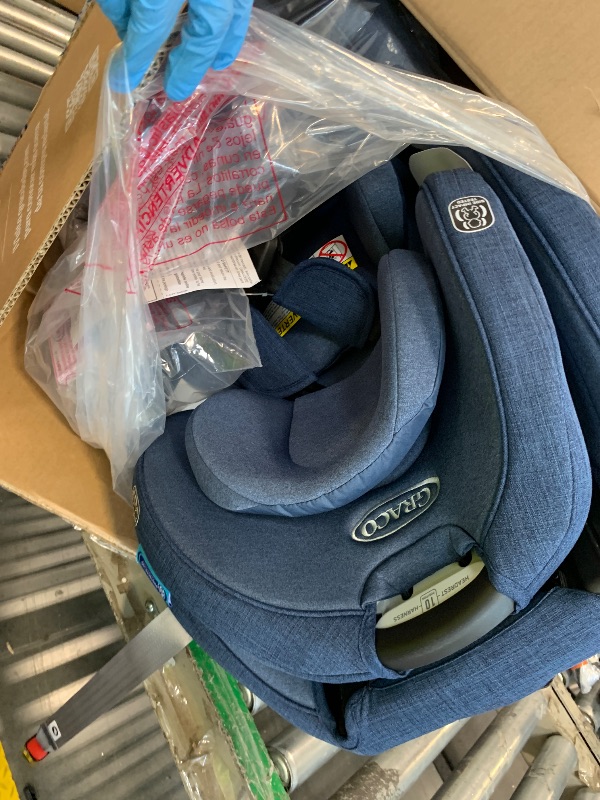Photo 1 of ** NEW ** Graco Turn2Me 3-in-1 Rotating Convertible Car Seat, Brighton, Rear-Facing Rotation Only, Forward-Facing Mode, Highback Booster Up to 100 lbs, Adjustable Headrest & Harness, Steel Reinforced Frame
