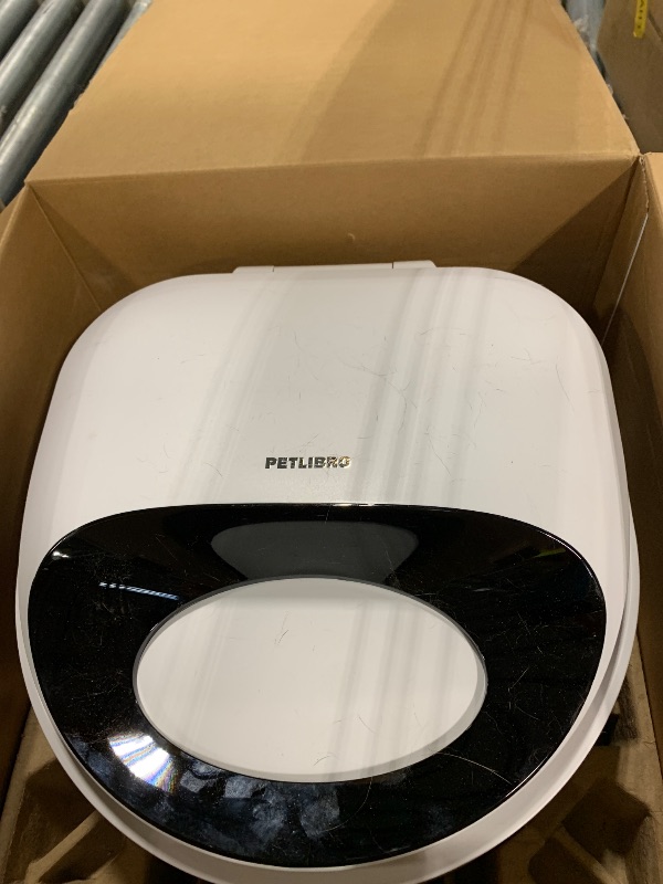 Photo 1 of ** used ** PETLIBRO Automatic Cat Feeder Wet Food with Stainless Steel Bowl, Refrigerated Auto Cat Feeder with Semiconductor Cooling, 3 Fresh Meals for 3 Days, App-Controlled Pet Food Dispenser, Easy to Clean