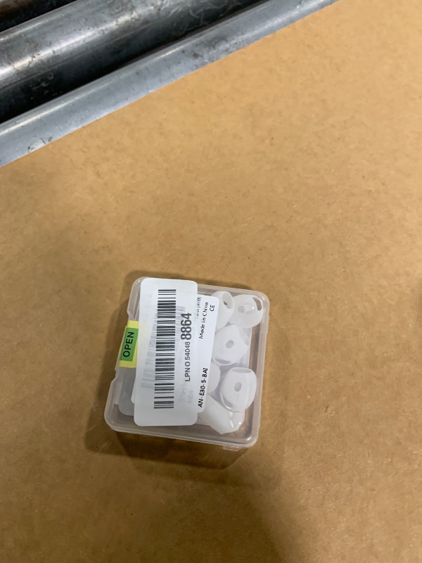 Photo 1 of [5 Pairs] for AirPods 4 Ear Tips Covers Sport Anti Slip Anti Scratche Skin Soft Silicone Eartip AirPods 4 Gen Earbuds Accessories Compatible with Apple AirPods 4th Generation (White)