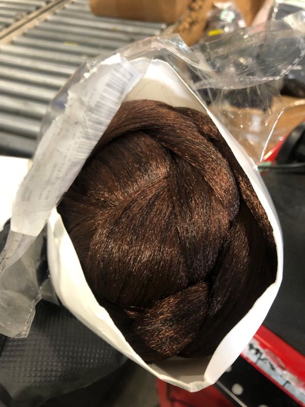 Photo 1 of ** brown*
Angoily Braid Hair Bun Extension Claw in Hairpiece Synthetic Hair Chignon for Women Girls Party Wedding Accessories