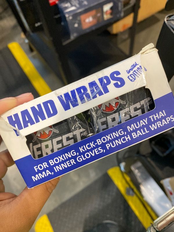 Photo 1 of **Rabbit design**
Everest MAE Mexican Style Hand Wraps 180" Semi-Elastic Boxing Wraps with Thumb Loop, Inner Gloves Bandages for Muay Thai, Kickboxing, Grappling (Botanical Garden)