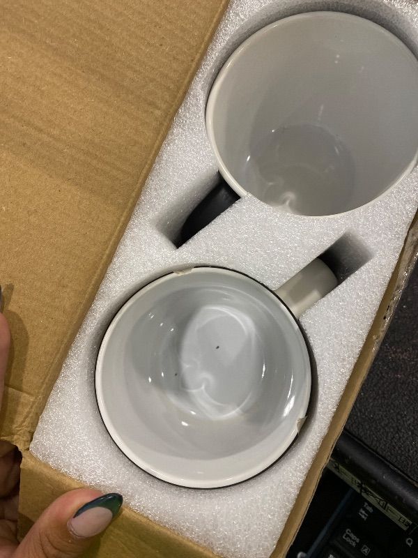 Photo 1 of **USED - MINOR DAMAGE**
Kinkiii Promoted to Aunt & Uncle 2026 Mugs Set, Pregnancy Reveal Announcement Mug Gifts, Pregnancy Announcement Mug Gifts, First Time Uncle & Aunt Gift, Baby Reveal Publicity Mugs Gift, 13Oz