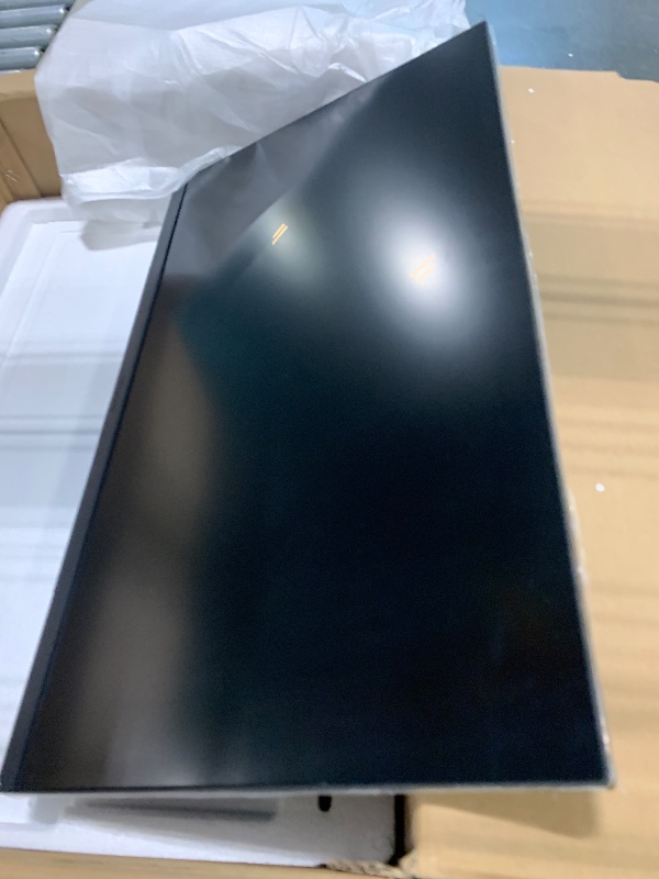 Photo 1 of ***AS IS ALL SALES FINAL   NO RETURNS **LG 27" Ultragear 4K UHD (3840x2160) Gaming Monitor, 144Hz, 1ms, VESA DisplayHDR 400, G-SYNC and AMD FreeSync Premium, HDMI 2.1, DisplayPort, 4-Pole HP Out DTS HP:X, Tilt/Height/Pivot Stand, Black