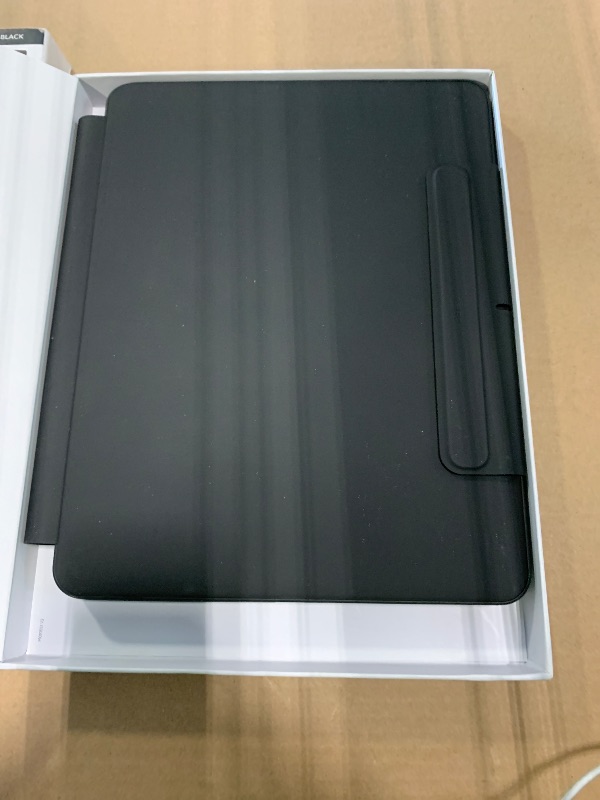 Photo 1 of *** NO USB CABLE *** ESR [Upgraded] iPad Pro 13 Inch Case with Keyboard (M5/M4, 2025/2024), iPad Pro 13 Keyboard Case with Magnetic Stand, Portrait/Raised Modes for iPad Pro 13, Removable, Rebound 360 Series, Black