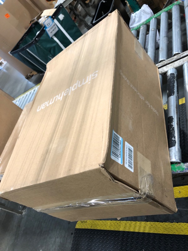 View 2 of **MISSING PARTS**
QUALIAZERO 50L/13 Gallon Stainless Steel Trashcan, Soft Close Lid & Smudge-Free Finish, Ideal for Home and Business Use, D Shape (Stainless Steel)