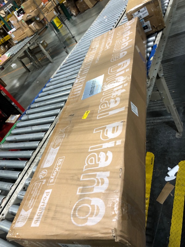 Photo 1 of ***FACTORY SEALED****
STRICH 88 Keys Weighted Keyboard with Sustain Pedal, Hammer-Action Digital Piano, 2x15W Built-In Speakers, Full-size Electric Piano Keyboard Supports USB-MIDI/Wireless Connect, SDP-120