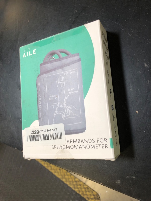Photo 1 of Extra Large Blood Pressure Cuff : AILE Universal 9-21" XL Blood Pressure Cuff for Big Arm, Widely Applicable to Automatic Upper Arm Blood Pressure Monitor, Adjustable, Soft, Comfortable