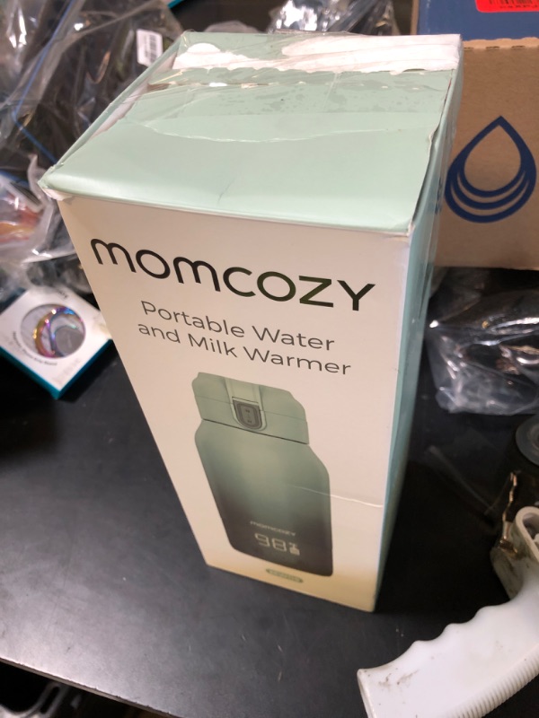 Photo 1 of Momcozy Portable Milk Warmer for Travel – Dual Heating Modes for Breast Milk & Water, Portable Bottle Warmer with Fast Heating & Long Battery Life, 17 Ounces Large Capacity to Meet Your All-Day Needs