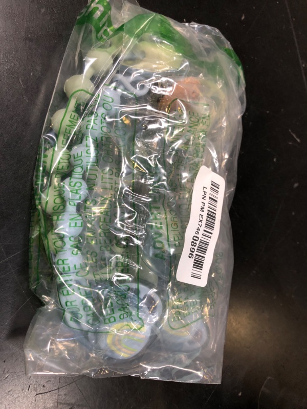 Photo 1 of Tommee Tippee Night Time Pacifier, 18-36 Months, Symmetrical Silicone Baglet, BPA-Free Binkies, Glow in The Dark Technology, Green Rainbow, Pack of 6