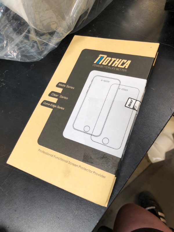 Photo 1 of Mothca 2 Pack Matte Glass Screen Protector for iPhone 15 Pro [6.1 inch] + 2 Pack Camera Lens Protector, Anti-Glare & Anti-Fingerprint Case Friendly Tempered Glass Film, Bubble Free, Smooth as Silk