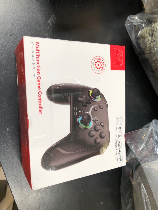 Photo 1 of GMBACK Wireless Switch Controller for Nintendo Switch 2/Switch/Lite/OLED, Bluetooth Game Controller for iPhone/Android/PC/Steam/Mac/iPad/TV with Macro/Vibration/Motion Control/Turbo/800mAh Battery