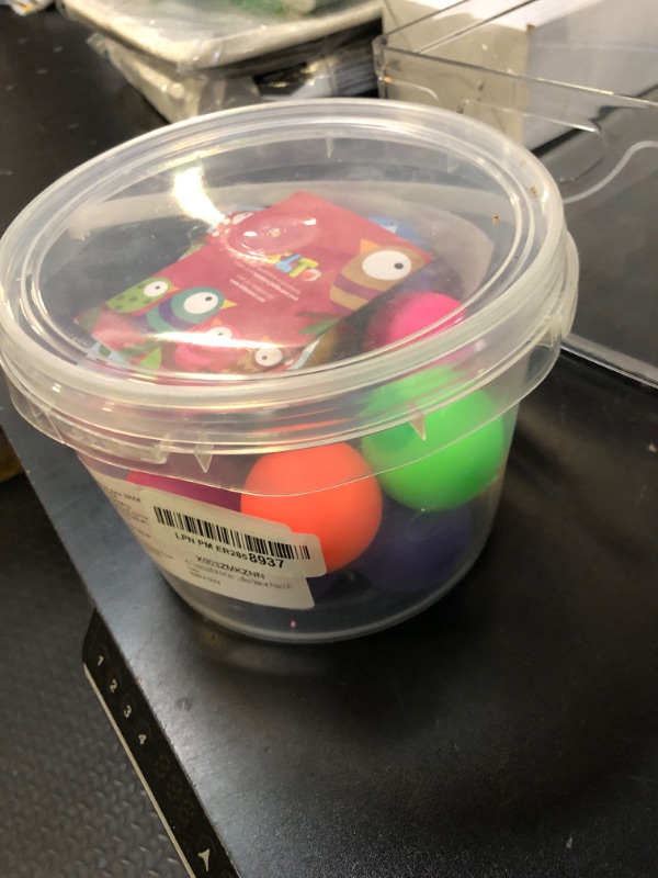 Photo 1 of KLT Stress Balls Bulk for Kids and Adults: 32 Pack Mini Squishy Ball for Anxiety Relief - Color Changing Sensory Fidget Toy for Autism Kids Calming - Small Prizes for Student Classroom (1.8")