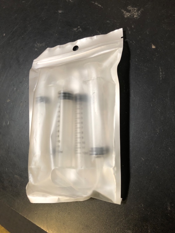Photo 1 of Wisdom Teeth Syringe, 5 Pack Irrigation Dental Syringes with Measure Scale & Curved Tip for Dental Care Liquid Oral Tonsil Stone