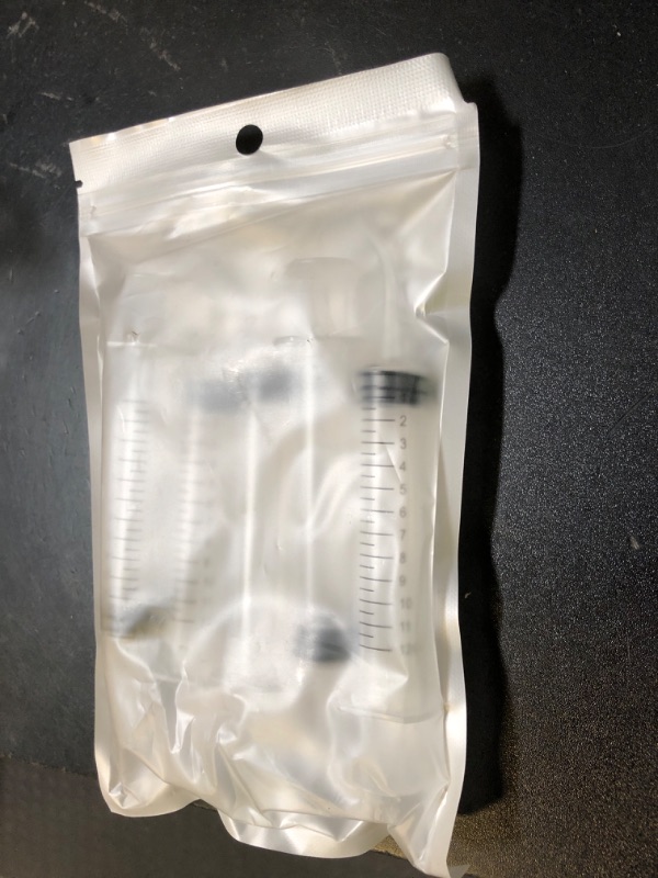 Photo 1 of Wisdom Teeth Syringe, 5 Pack Irrigation Dental Syringes with Measure Scale & Curved Tip for Dental Care Liquid Oral Tonsil Stone