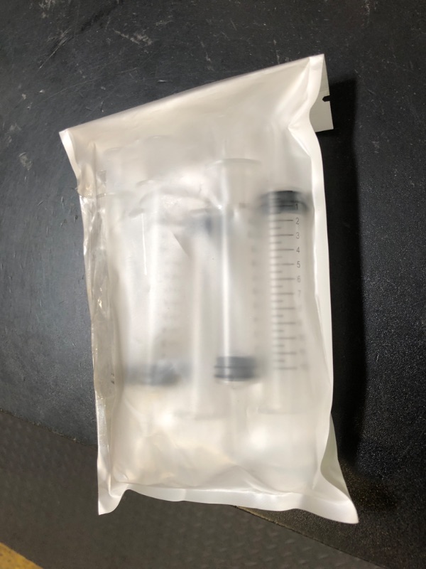 Photo 1 of Wisdom Teeth Syringe, 5 Pack Irrigation Dental Syringes with Measure Scale & Curved Tip for Dental Care Liquid Oral Tonsil Stone