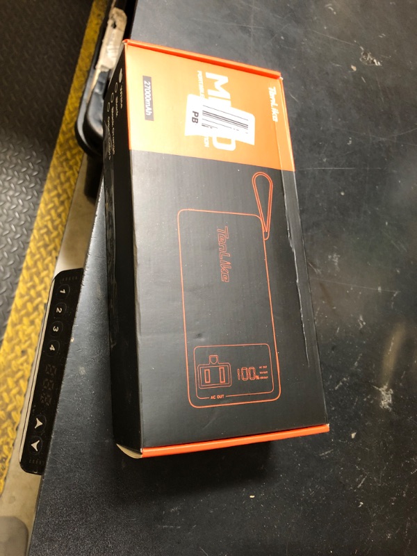 Photo 1 of Portable Power Station 99.9Wh Power Bank for Camping Essentials Small Electric Generator Large Lithium Battery with 110V 80W Rated 120W Peak AC Plug in Output 60W Type-C Home Backup Outdoor Emergency