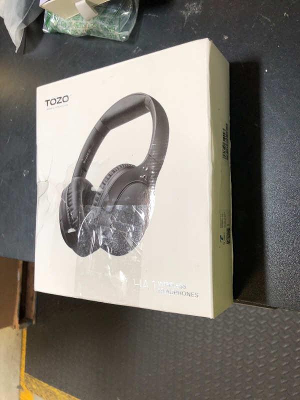 Photo 1 of TOZO Bluetooth 5.4 Over Ear Headphones,70H Playtime with Mic,Delay Mode,Foldable Wireless Headset,Deep Bass Stereo Sound,Customizable 32 EQ Music Mode Via Button & App,for Travel and Home, Upgraded