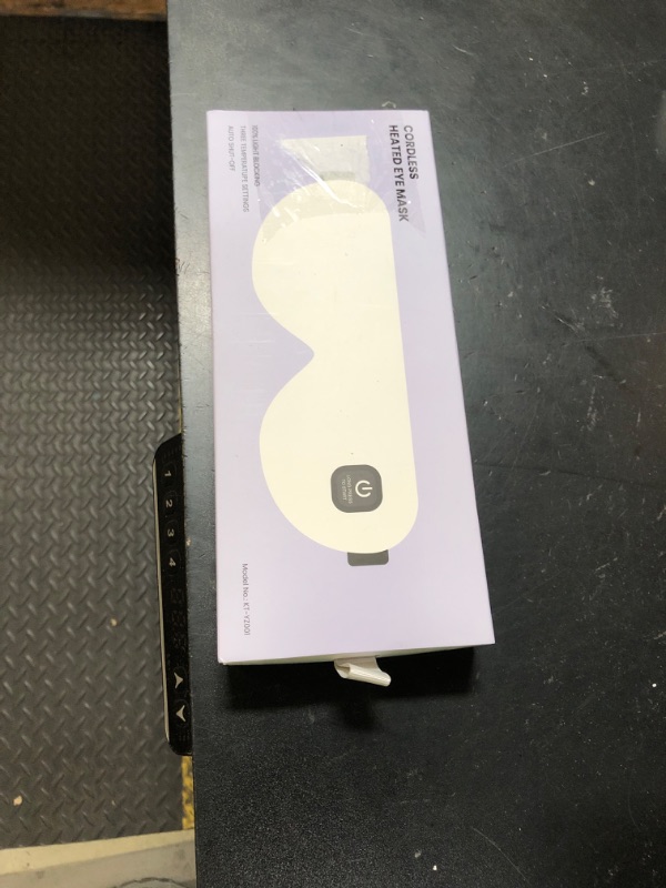 Photo 1 of Heated Eye Mask - Cordless Eye Mask for Dry Eyes, Eye Relief, Improved Sleep, Washable Eye Heating pad for Travel and with Replaceable Shell