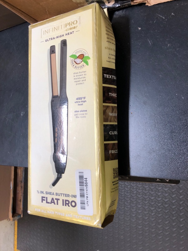 Photo 1 of INFINITIPRO BY CONAIR Ultra-High Heat Tourmaline Ceramic 1-inch Flat Iron