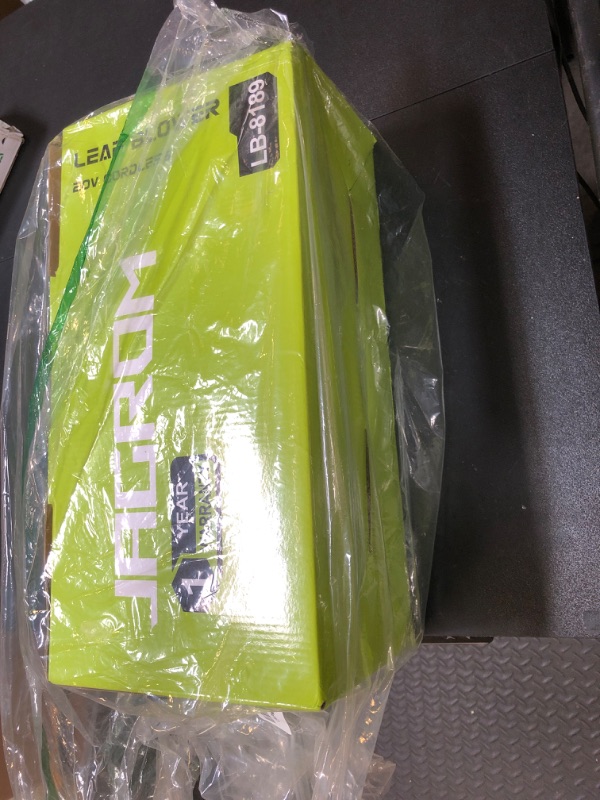 Photo 1 of Leaf Blower Cordless with 2 Battery and Charger, 130MPH 180CFM High Speed Leaf Blower with 2 Tubes, 20V Electric Leaf Cleaner, Lightweight Handheld Small Blower for Patio, Garden, House, Depot, Green