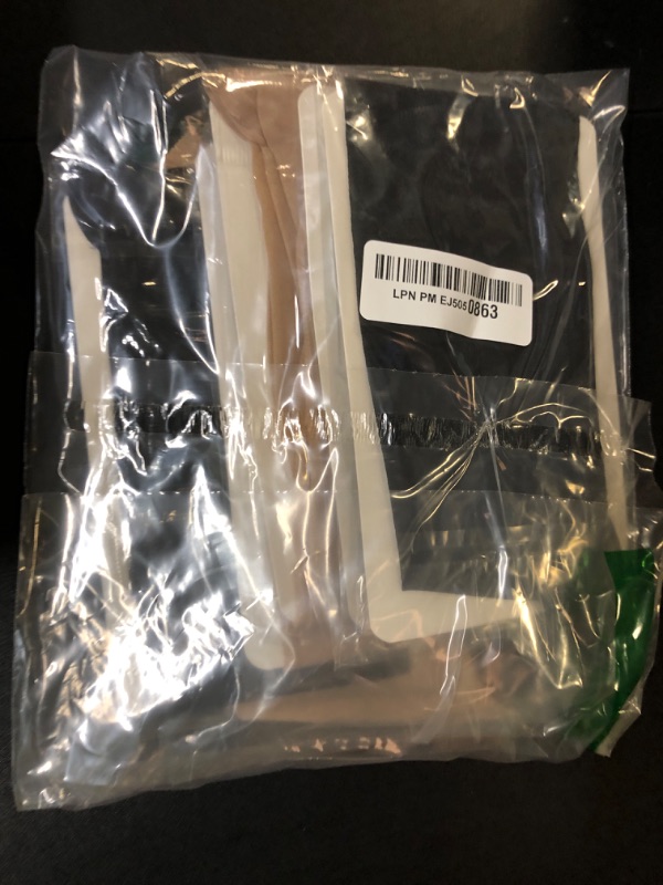 Photo 1 of Tisancy 6 Pairs Open Toe Sheer Compression Socks 20-30mmhg Sheer Knee High Compression Stockings for Women Ladies, Large Size