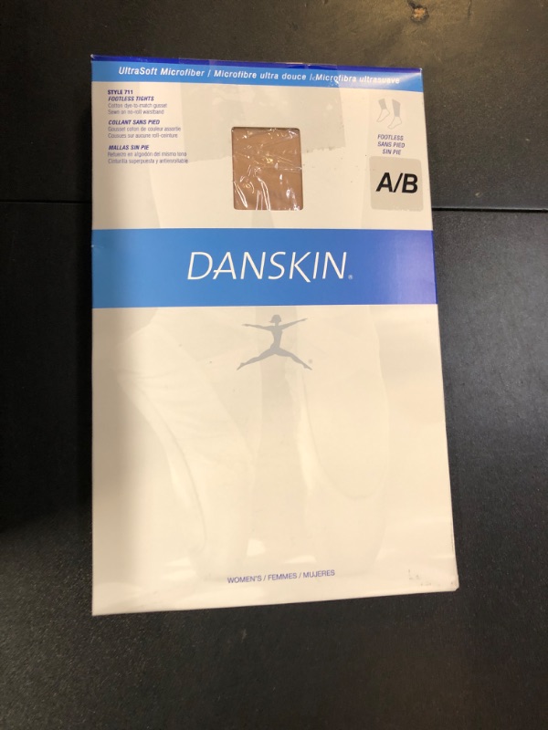 Photo 1 of Danskin Women's Footless Tight, Light Toast, A/B