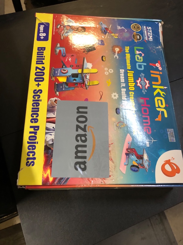 Photo 1 of Butterfly EduFields 200+ Jumbo STEM Projects Kit for Kids Age 12-14 | Engineering & Science Experiments for 8-12 Year Olds | Electronics Circuits | Best Birthday Gift for Kids Age 12-14