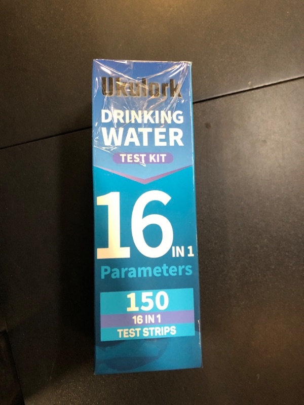 Photo 1 of 16 in 1 Home Water Testing Kits for Drinking Water -150 Strips for Swimming Pool, Aquarium, Spa, Tap, Well Water - Testing for pH, Lead, Hardness, Chlorine, Iron, Copper,etc