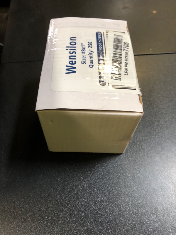 Photo 1 of (250 pcs)#8×1" Phillips Truss Head Wood Screws Stainless Steel 410 Quick Metal Self Tapping