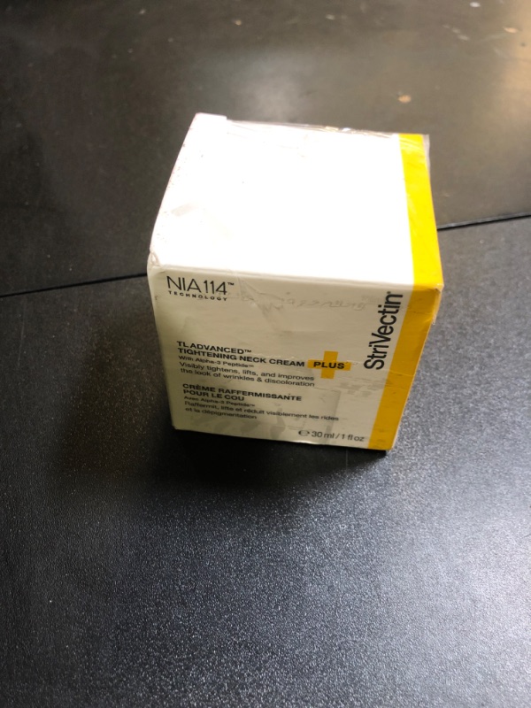 Photo 1 of StriVectin Tighten and Lift Advanced Neck Cream PLUS, 1.0 oz for Tightening and Firming Neck and Décolleté Lines, Visibly Reducing Sagging and Crepey Skin for Smooth Healthy Looking Skin