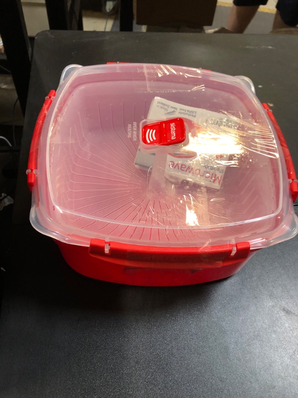 Photo 1 of Sistema Microwave Steamer for Cooking Food and Vegetables with Steam Release Vent