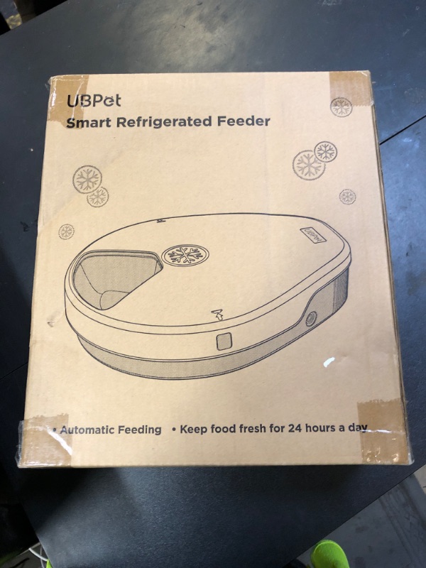 Photo 1 of F10 Automatic Cat Feeder Wet Food, Semiconductor Cooling 5 Meal Timed Wet Food