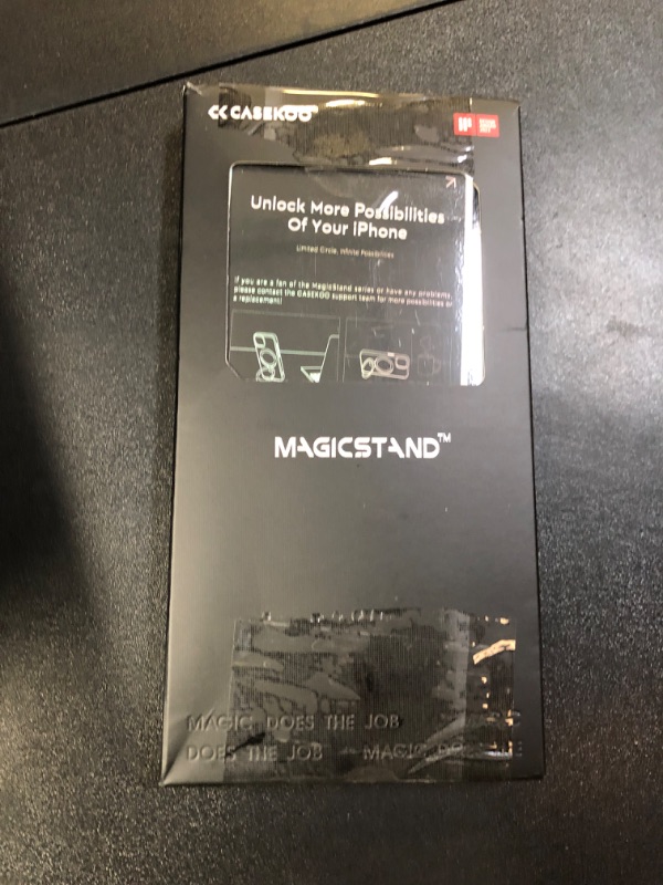 Photo 1 of CASEKOO Designed for iPhone 15 Pro Max Case with Magnetic Invisible Stand [Military Drop Protection] [Compatible with MagSafe] Shockproof Slim Translucent Matte Promax Case 6.7 Inch, Black