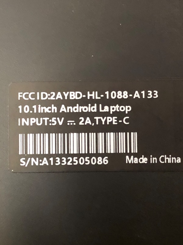 Photo 1 of HBESTORE 10.1Inch Laptop,Quad-Core Processor with Android 12.0 OS,2GB RAM,64GB EMMC,Built-in Camera,WiFi,USB Interface,Tpye-C Charging for Learning and Entertainment (Black 2GB+64GB)