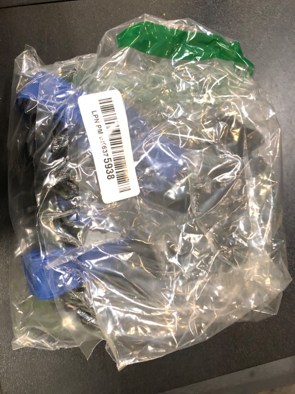 Photo 1 of JOVITEC 2 Pieces Race Number Belt with 6 Gel Loops for Running Cycling Triathlon Marathon (Black and Blue)