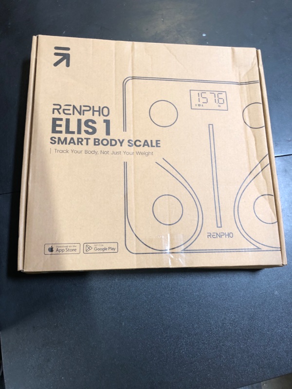 Photo 1 of RENPHO Smart Scale for Body Weight, Digital Bathroom Scale BMI Weighing Bluetooth Body Fat Scale, Body Composition Monitor Health Analyzer with Smartphone App, 400 lbs - Elis 1