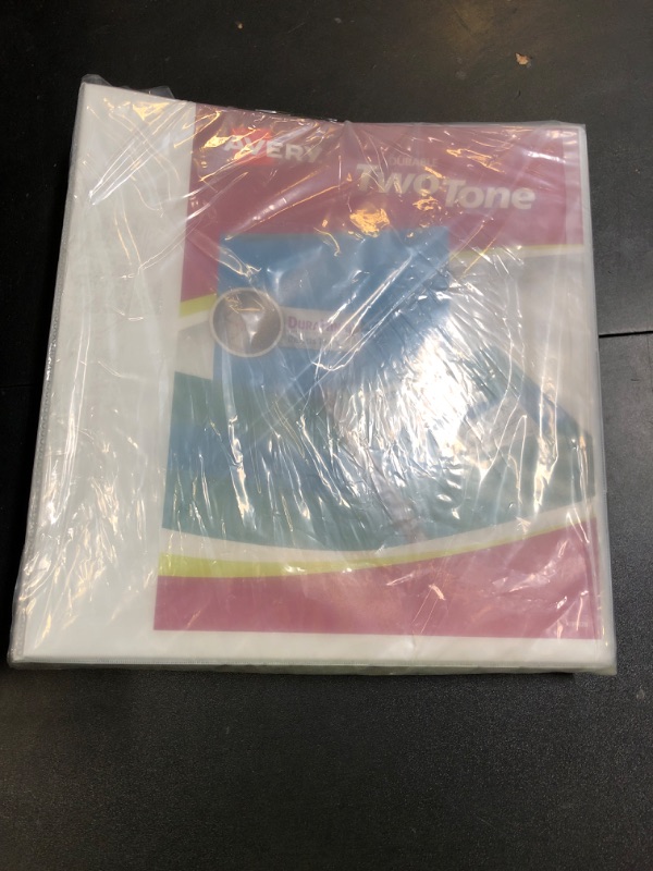 Photo 1 of Avery(R) Two-Tone Durable View Binder, 1-1/2" Slant Rings, 375-Sheet Capacity, Color Will Vary (17291)
