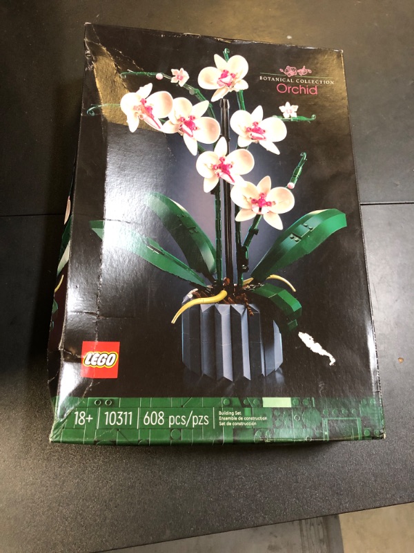 Photo 1 of LEGO Botanicals Orchid - Artificial, Fake Indoor Flowers Building Set for Home, Kitchen, Desk Decoration, Adults Ages 18+ - Gift for Birthdays - 10311