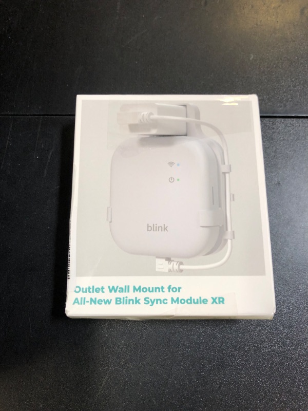 Photo 1 of 256GB Micro SD Card & Outlet Wall Mount for Blink Sync Module XR with Short Cable, SD Card for Local Video Storage with Reader, Save Space, Mount Bracket for Blink Outdoor Indoor Security System