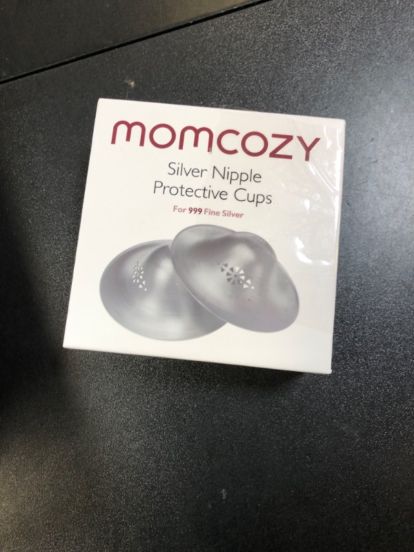 Photo 1 of Premium 999 Silver Nursing Cups – Breathable XXL Nipple Shields for Breastfeeding