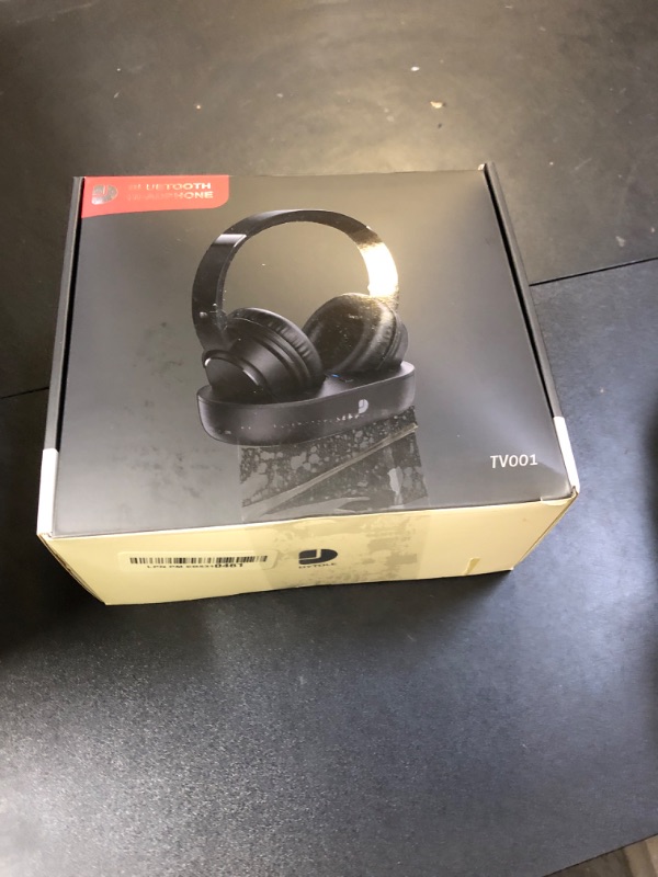 Photo 1 of Dytole Wireless Headphones for TV, TV Headphones Wireless for Seniors, Versatile Charging Dock with Transmitter, Instant Audio Sync, 65-Hour Battery Life, Ideal Gift for Parents & Seniors