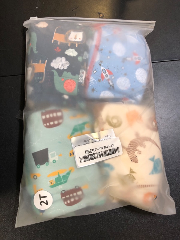 Photo 1 of MooMoo Baby 8 Packs Potty Training Pants Cotton Absorbent Training Underwear for Toddler Baby Boy 2T