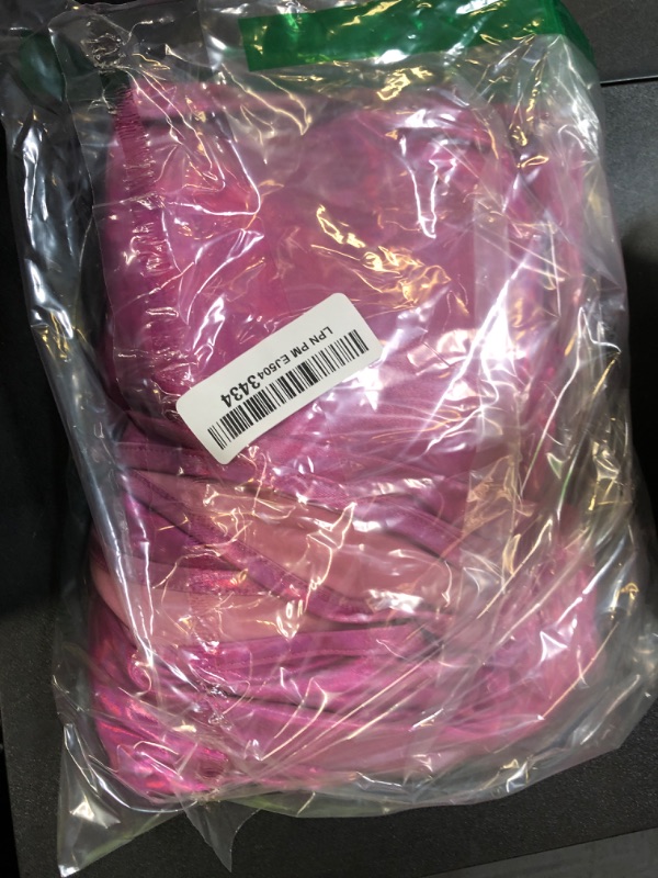 Photo 1 of Verdusa Men's 2 Piece Metallic Outfit Sleeveless Tank Top and Short Tracksuit Sets Pink XL