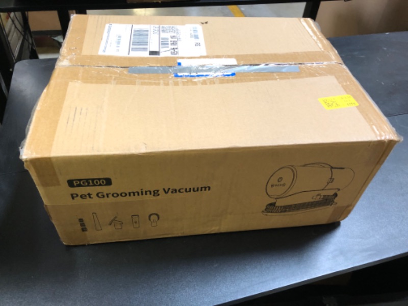 Photo 1 of AIRROBO Dog Grooming Vacuum, Dog Grooming Kit,12000Pa Strong Pet Vacuum, 2L Large Capacity Vacuum for Shedding Grooming Hair, Quiet,PG100
