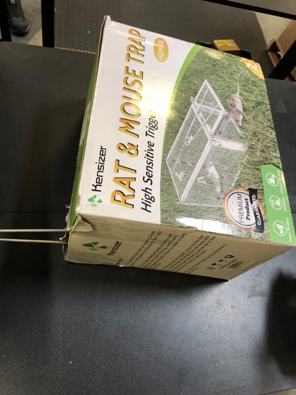 Photo 1 of Kensizer 2-Pack Animal Humane Live Cage Trap That Work for Rat Mouse Chipmunk Mice Voles Hamsters and Other Small Rodents, Trampa para Ratones, Catch and Release