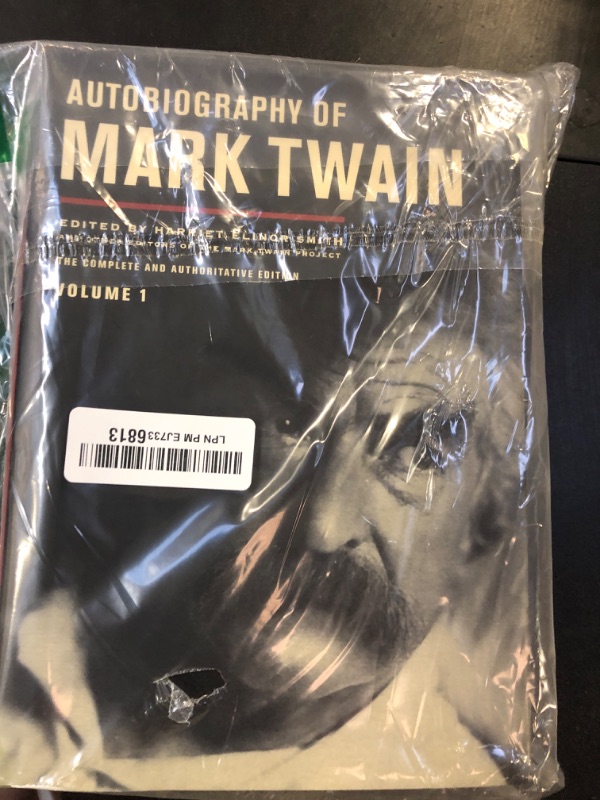 Photo 1 of Mark Twain autobiography volume one