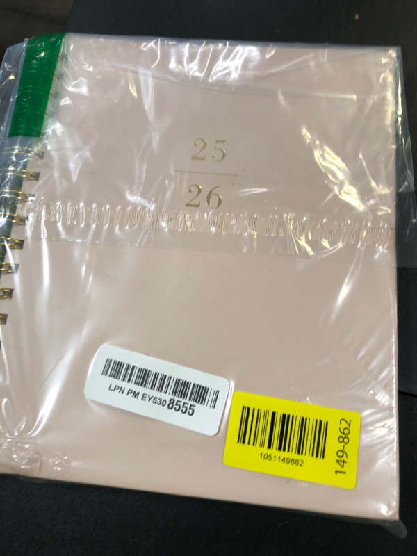 Photo 1 of Sugar Paper 2025-2026 Signature Spiral Student Planner, Weekly and Monthly, August 2025 to July 2026, School, College & Student Planner, 12 Month, 7.5" x 9.25", Blush