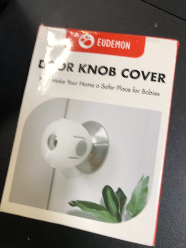 Photo 1 of Mom's Choice Gold Awards Winner - EUDEMON 4 Pack Baby Safety Door Knob Covers Door Knob Locks(not suit for all door knobs)