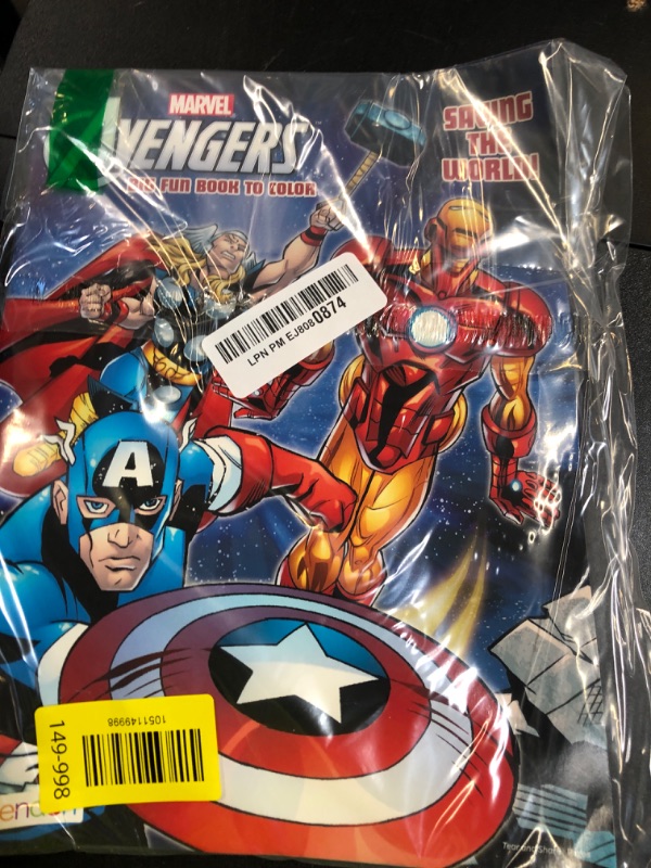 Photo 1 of Marvel Avengers Big Fun Book to Color - 80 Pages