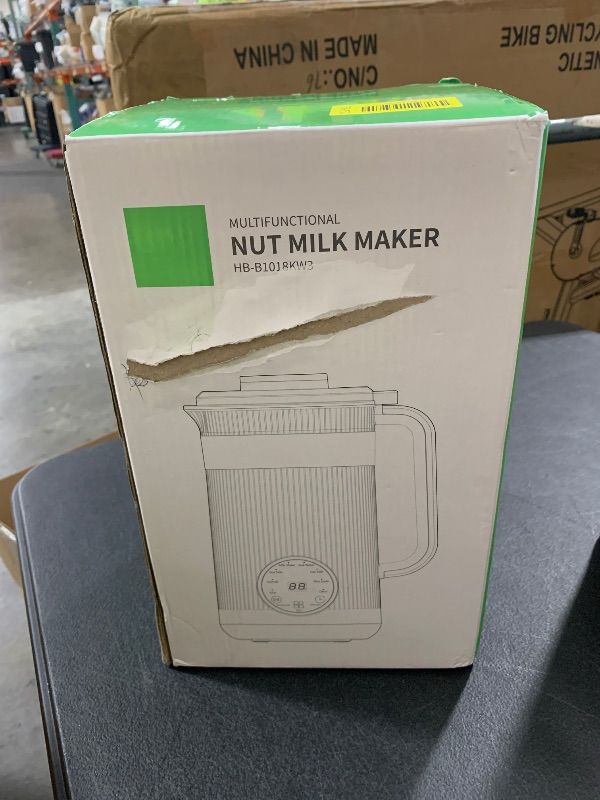 Photo 1 of KIDISLE 8 in 1 Nut Milk Maker Blender, 32oz Homemade Soy, Almond, Oat, Coconut, Plant Based and Non Dairy Beverages, Automatic Soybean Machine With Delay Start/Keep Warm/Boil Water, Cream